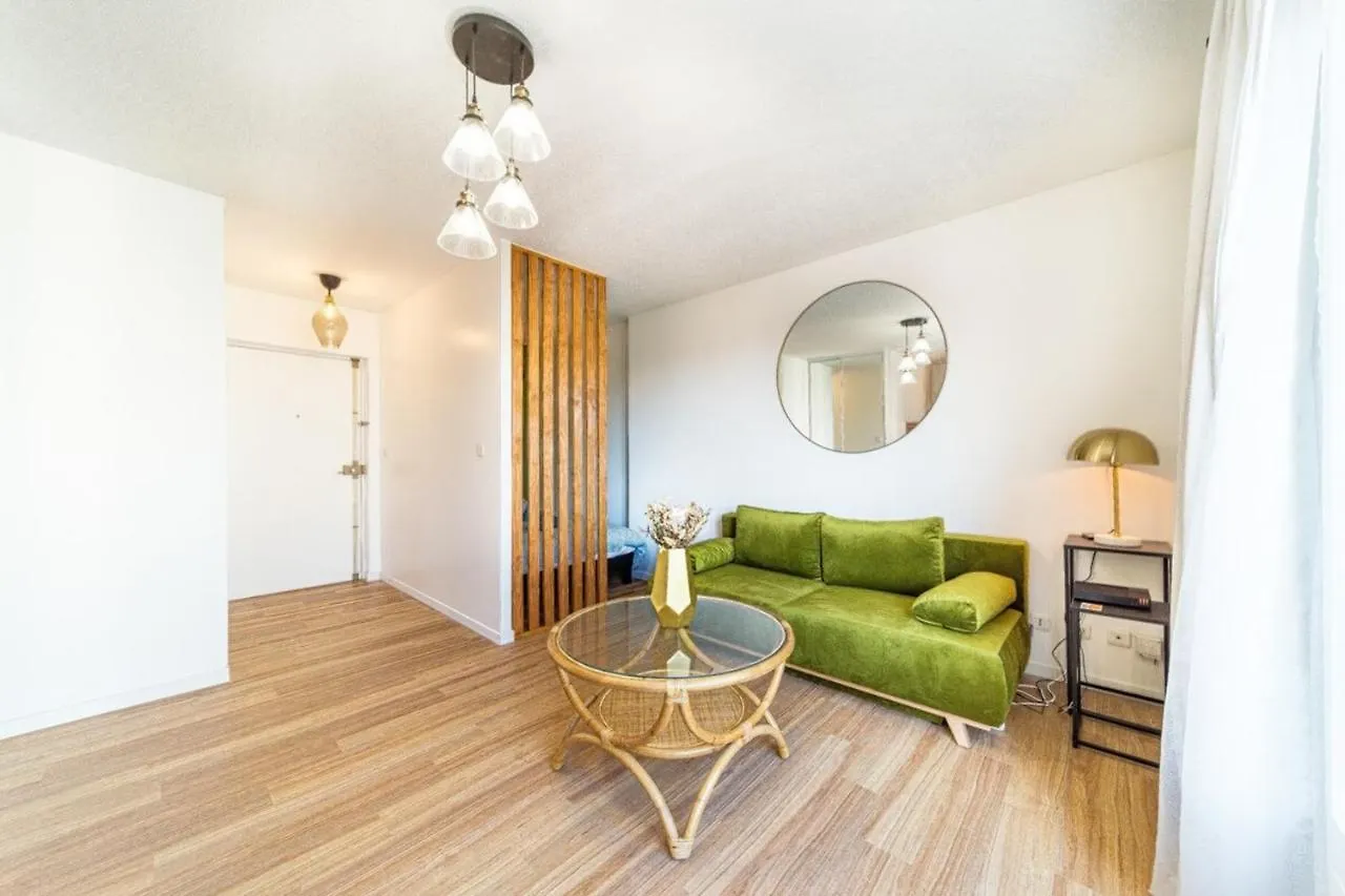 Studio With Semi-Open Bedroom Near Part-Dieu & Tram Lyon Apartman